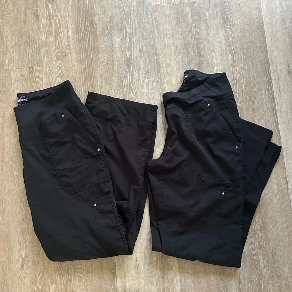 Purple Label Yoga Scrub Pants
